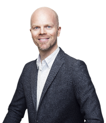 Porträtt av Oscar Hermansson